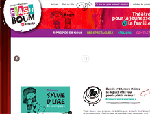 Tablet Screenshot of flashboum.com